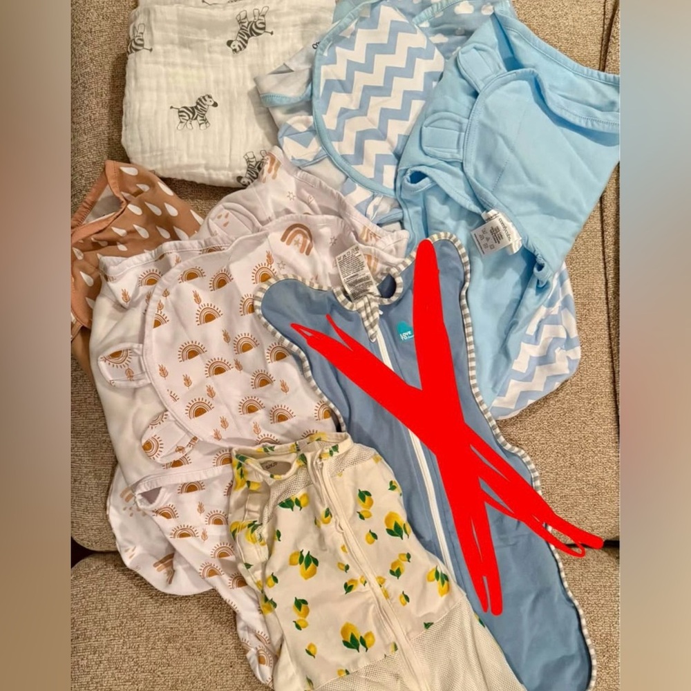 Newborn/0-3 month Swaddle Bundle